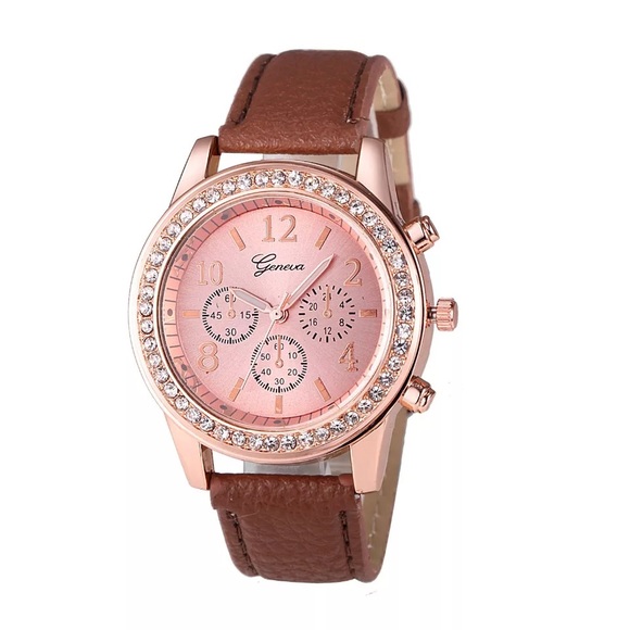 Accessories - Brand new Women WatchQuartz Watches Geneva Rhinest